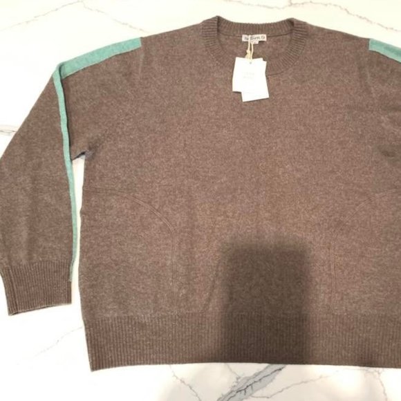 NWT - Nutura 100% Wool Sweater With Pockets - Picture 9 of 9